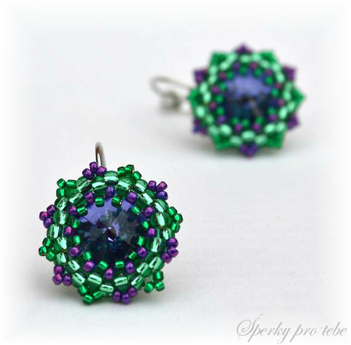 Náušnice Swarovski Elements Rivoli — foto 1