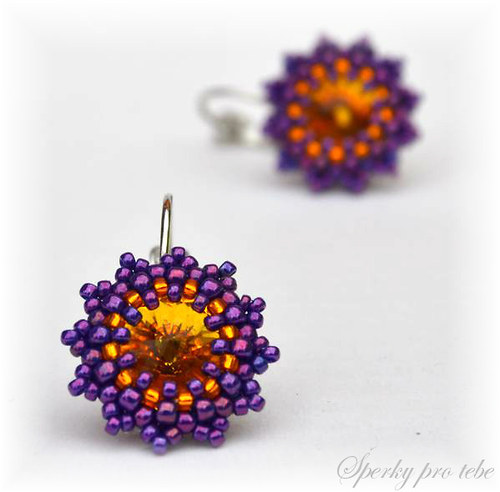Náušnice Swarovski Elements Rivoli — foto 1