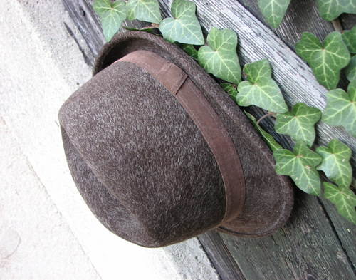 Na hnědou notu... pánský klobouk