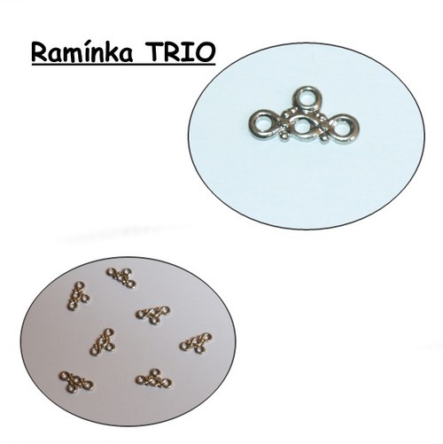 Ramínka platina TRIO — foto 1