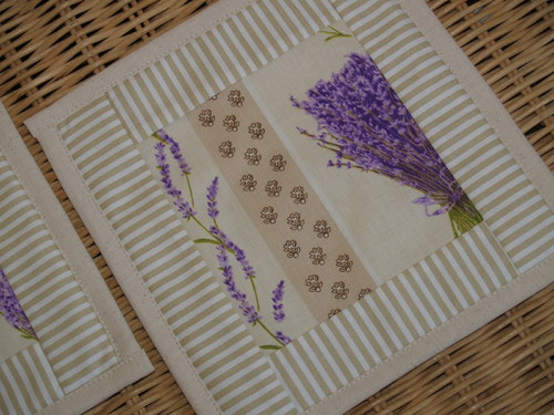 Prostírání pod hrníček - Lavender — foto 1