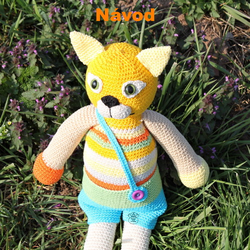 Kocour Peťásek_návod na háčkování