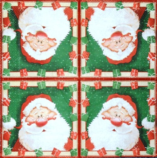Ubrousek - santa s dárky