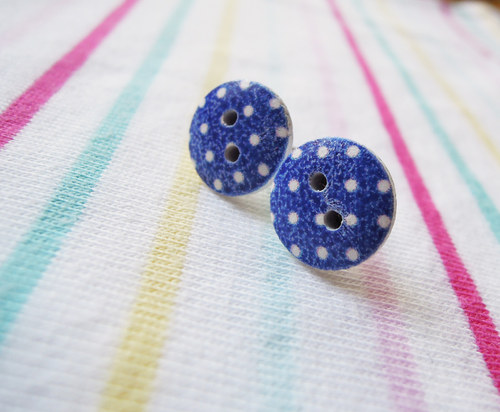 Náušnice 13mm - chirurgická ocel — foto 1