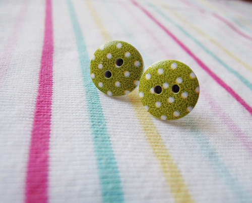 Náušnice 13mm - chirurgická ocel — foto 1