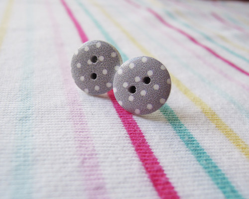 Náušnice 13mm - chirurgická ocel — foto 1
