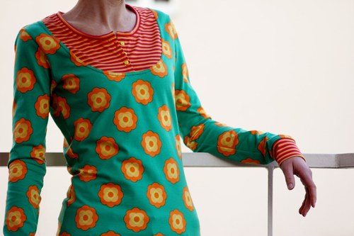 Tričko Sixties blossom — foto 1
