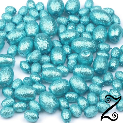 Zigana oválky, tyrkysová, (25g)
