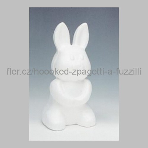 Polystyrenový zajíček v.240 mm — foto 1