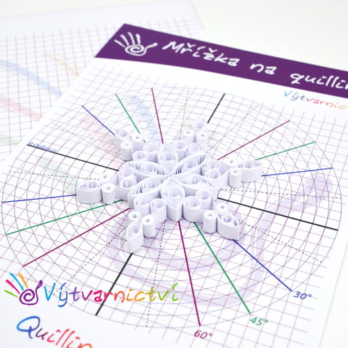 Mřížka na quilling 2 kusy — foto 1