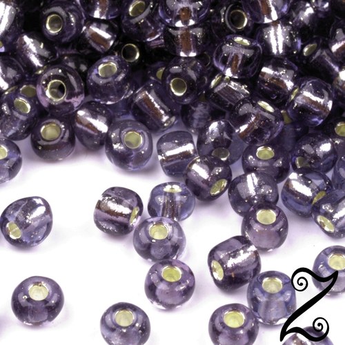 Rokajl, s průtahem, fialová tmavá, 4mm, 50g
