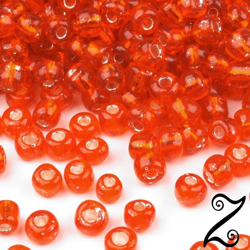 Rokajl, s průtahem, oranžová, 4mm, 50g