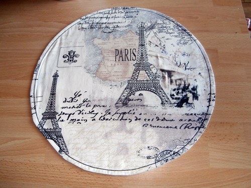 Kulaté prostírání Paris — foto 1