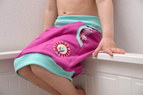 Sukně růžová se sovami — foto 1