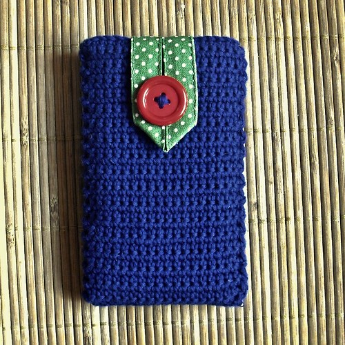 Pouzdro na mobil modré — foto 1