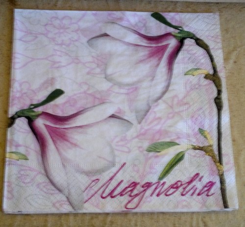 Ubrousek Magnolie