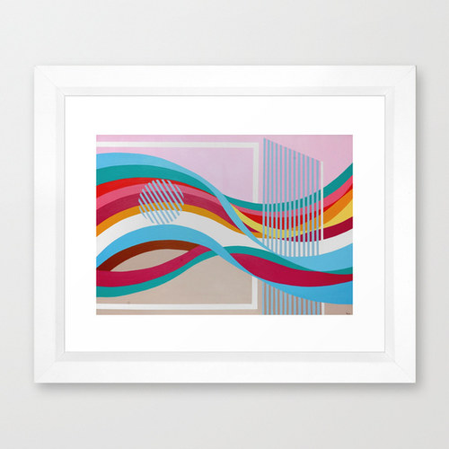REPRODUKCE V RÁMU - USÍNÁNÍ, 20x30 cm