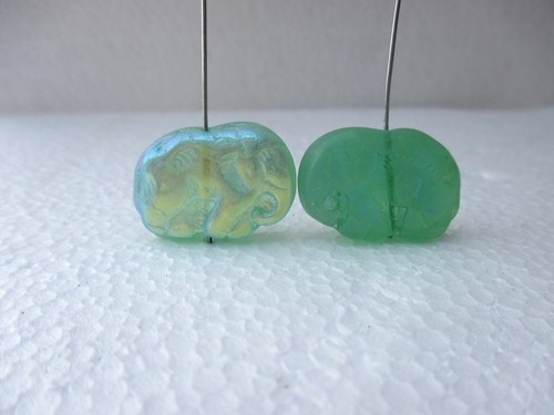 Zelení sloni 23x16 cm 2 ks