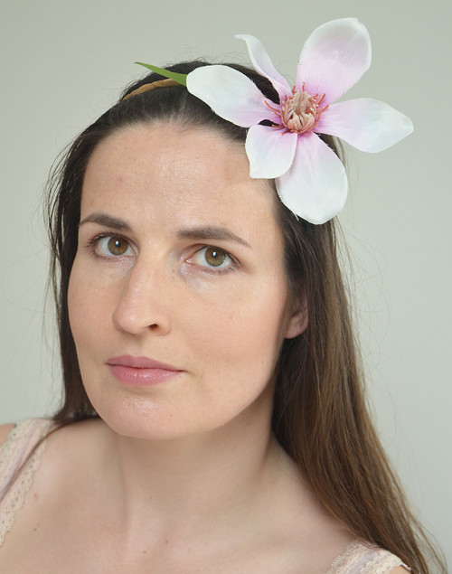Čelenka s květem Magnolie — foto 1