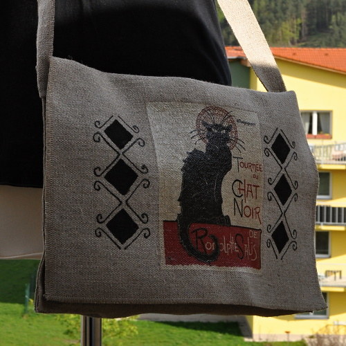 Černá kočka - taška — foto 1