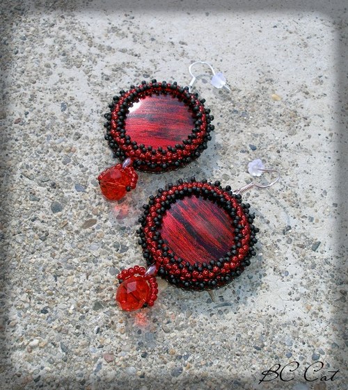 Red - náušnice