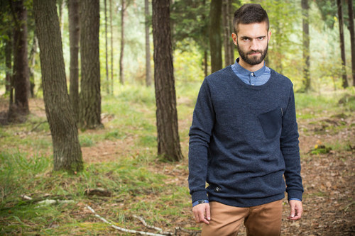 Boar_Blue - pánský svetr — foto 1