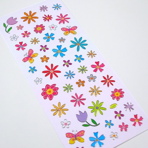 Samolepky - FLOWERS — foto 1