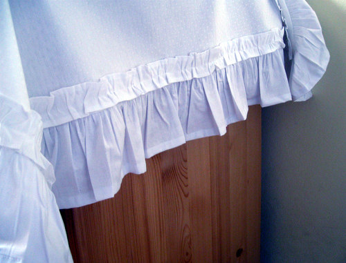 Francouzský bílý ... ubrus — foto 1