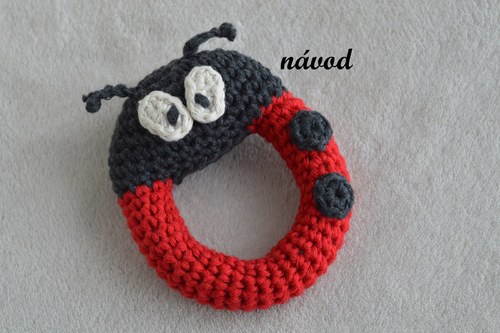 Návod - háčkovaná beruška Otylka