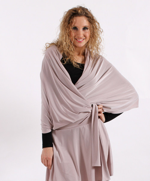 Variabilní vesta - pudrová — foto 1
