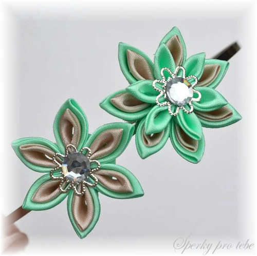 Čelenka Hana Kanzashi — foto 1