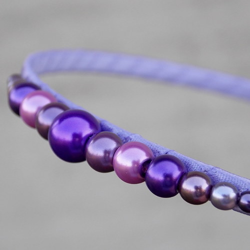 Violet Bubbles - čelenka... — foto 1