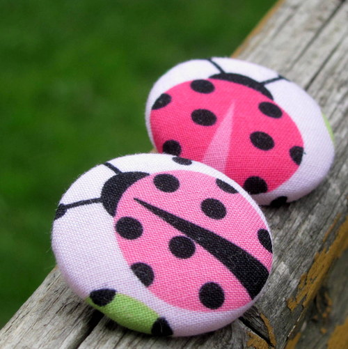 Knoflík - beruška — foto 1
