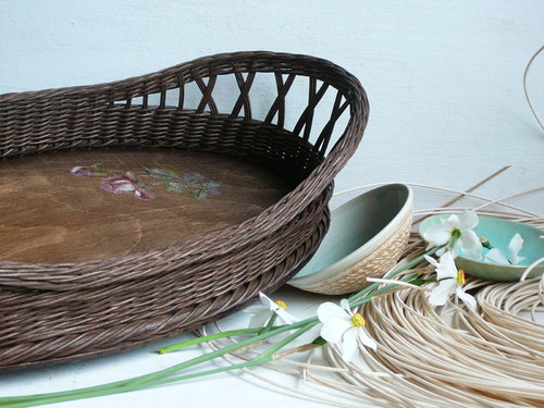 Tác oválný hnědý — foto 1