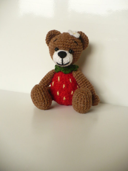 Medvídek - Jahůdka - 10 cm — foto 1