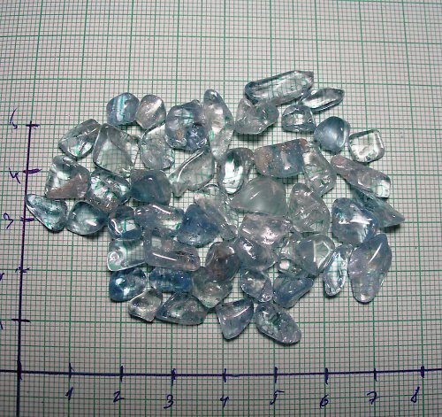 Akvamarínky 20g — foto 1