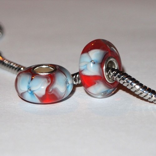 Pandorka s jednotným středem! 14x7mm na řetízek