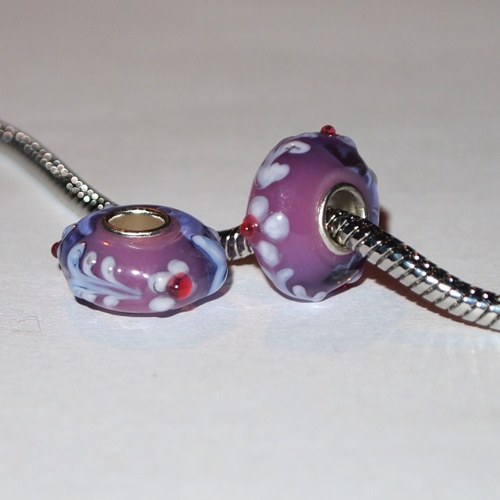 Pandorka s jednotným středem! 14x7mm na řetízek