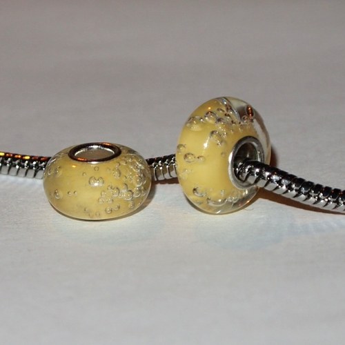 Pandorka s jednotným středem! 14x7mm na řetízek