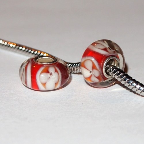 Pandorka s jednotným středem! 14x7mm na řetízek
