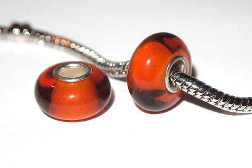 Pandorka s jednotným středem! 14x7mm na řetízek