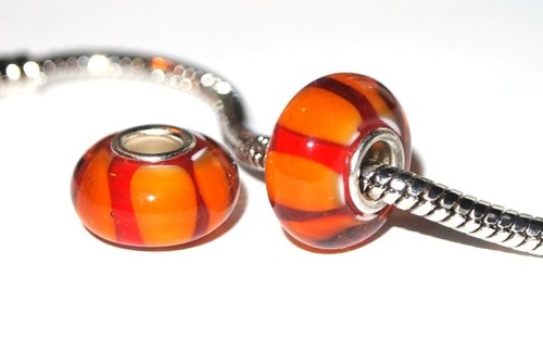 Pandorka s jednotným středem! 14x7mm na řetízek
