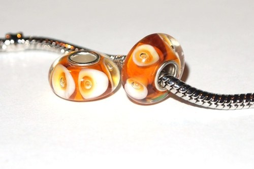 Pandorka s jednotným středem! 14x7mm na řetízek