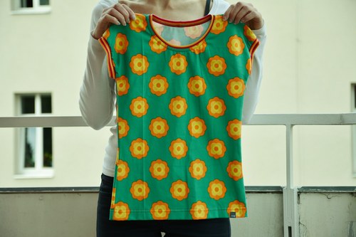 Dívčí tričko Sixties blossom — foto 1