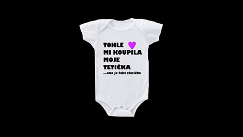 Dětské body s potiskem — foto 1
