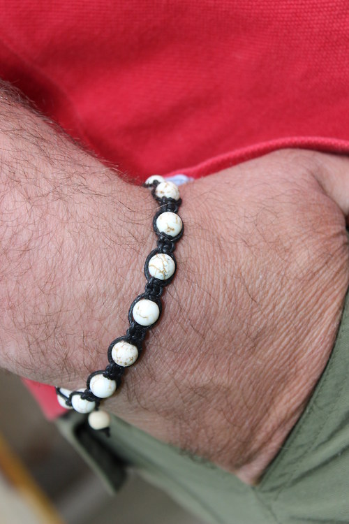 Howlit.. Pánský náramek shamballa — foto 1