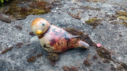 Ptáček 5/1 - RAKU — foto 1