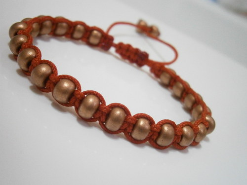 Macramé náramek — foto 1