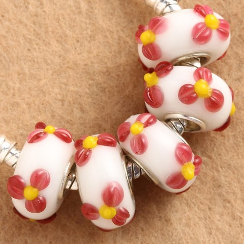 Pandorka s jednotným středem! 14x7mm na řetízek