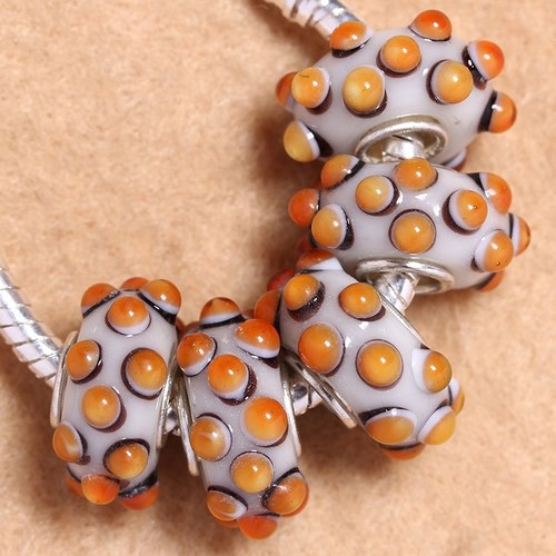 Pandorka s jednotným středem! 14x7mm na řetízek